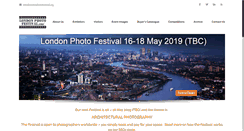 Desktop Screenshot of londonphotofestival.org